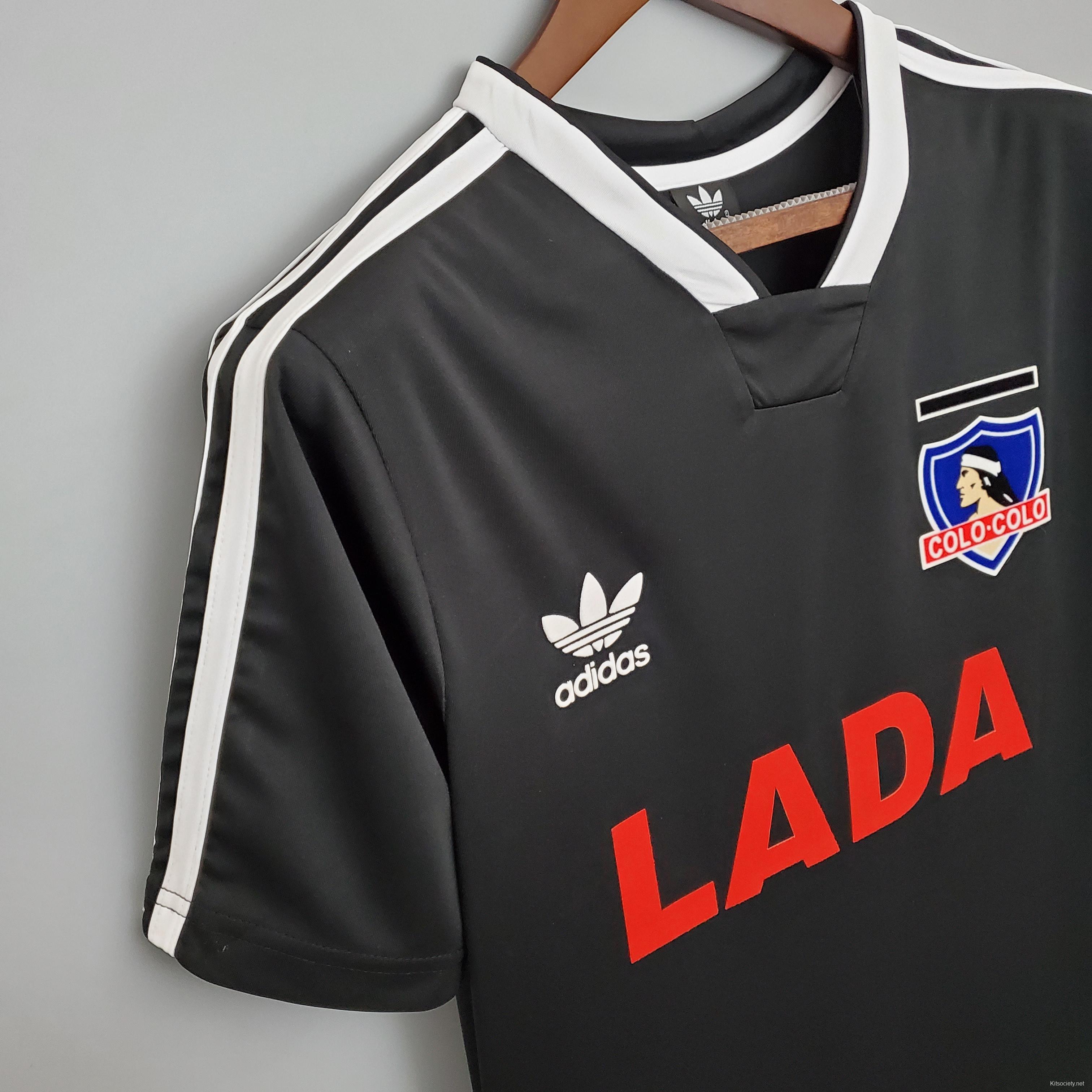 Retro 1991 colo colo home Soccer Jersey - Kitsociety