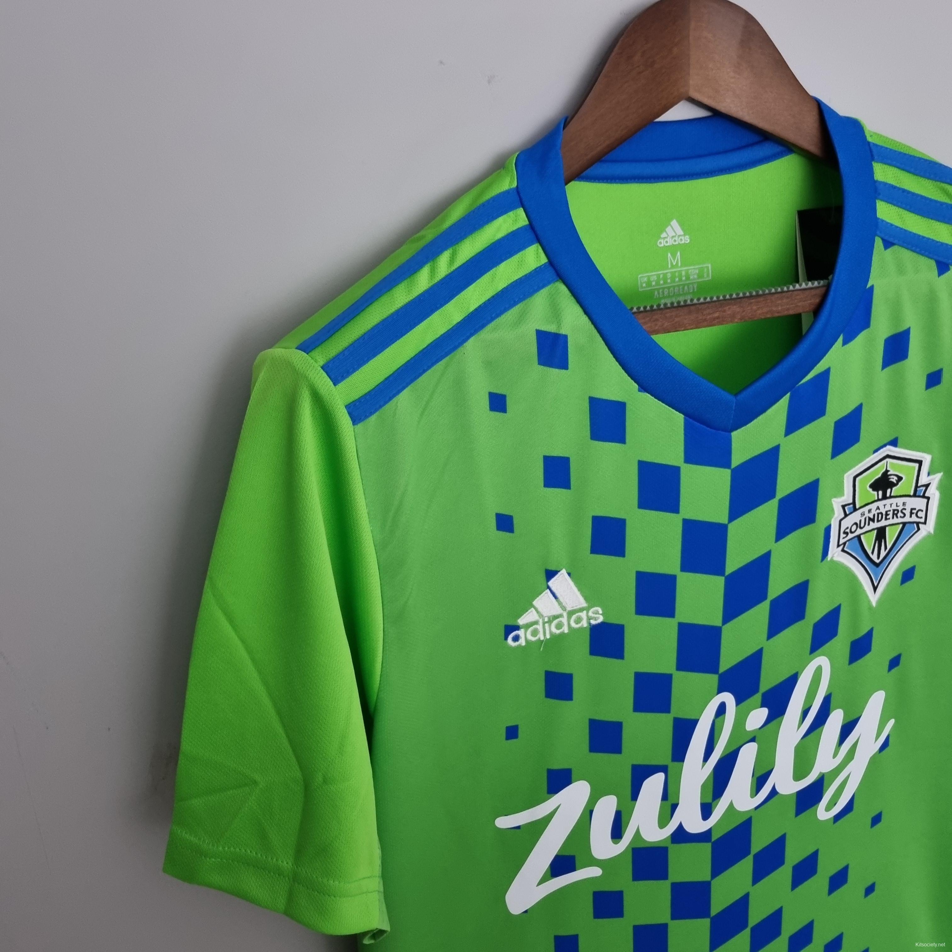 Seattle Sounders 2022/23 adidas Home Jersey - FOOTBALL FASHION