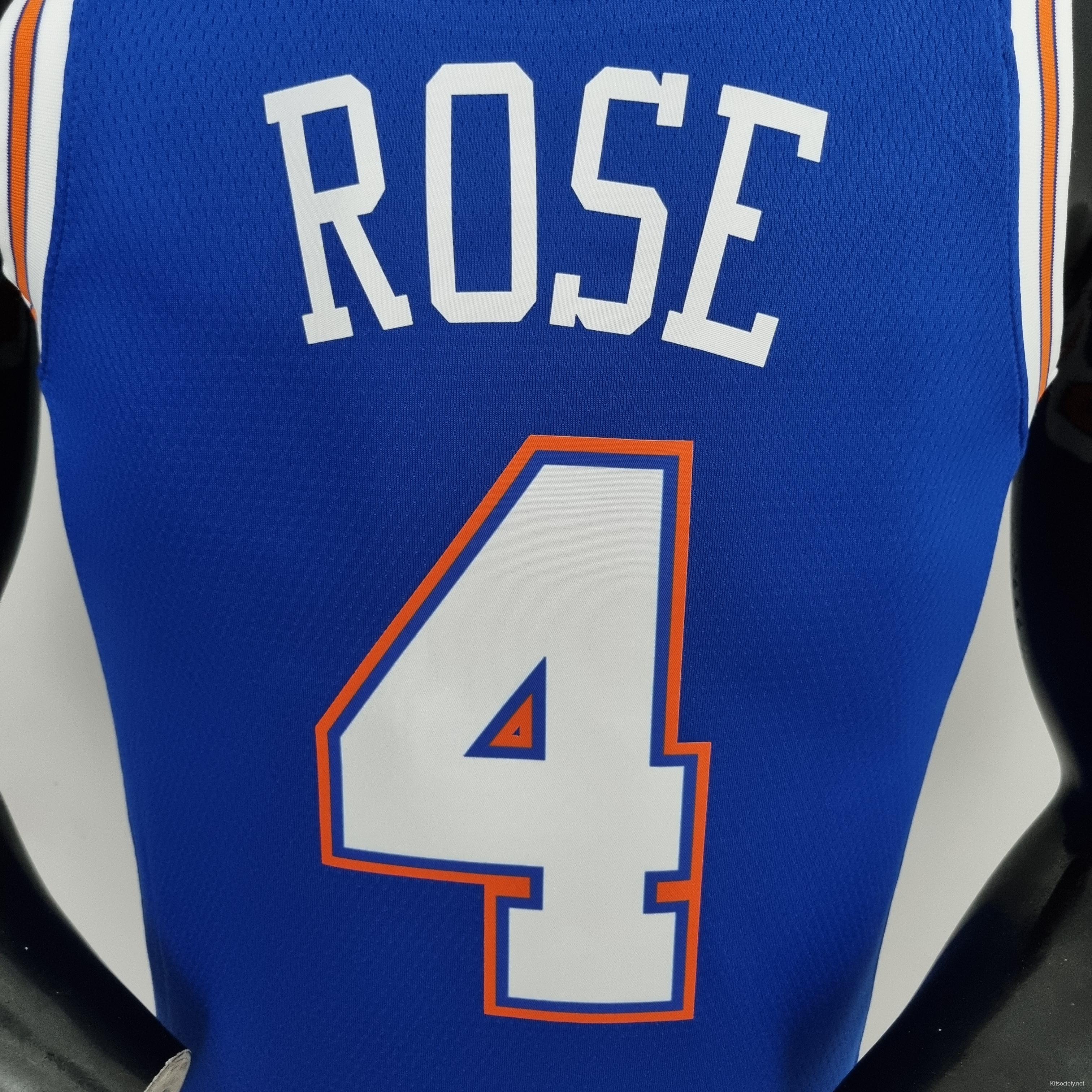 75th Anniversary Ross #4 New York Knicks Jordan Limited Blue NBA Jersey -  Kitsociety