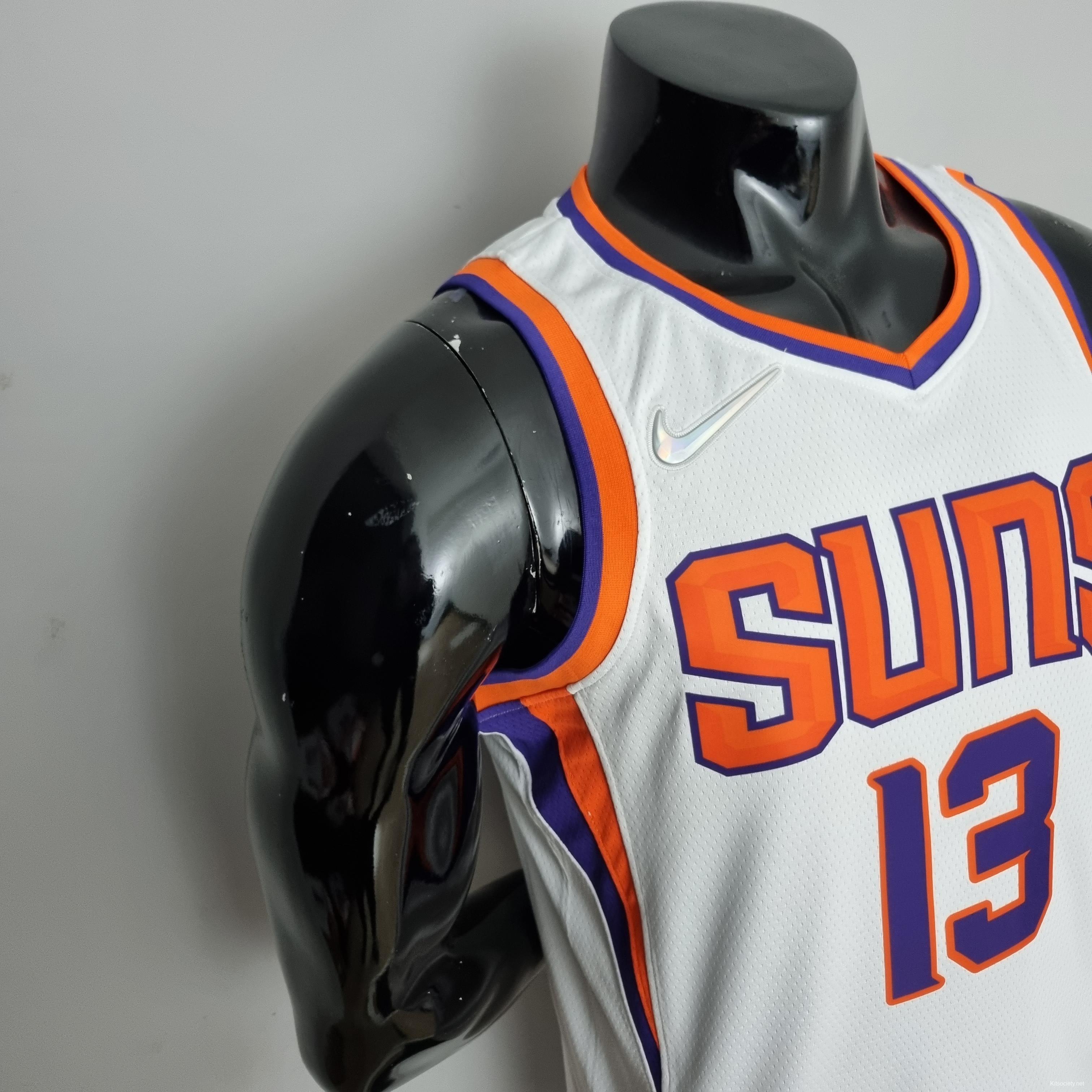 75th Anniversary Nash #13 Phoenix Suns White NBA Jersey - Kitsociety