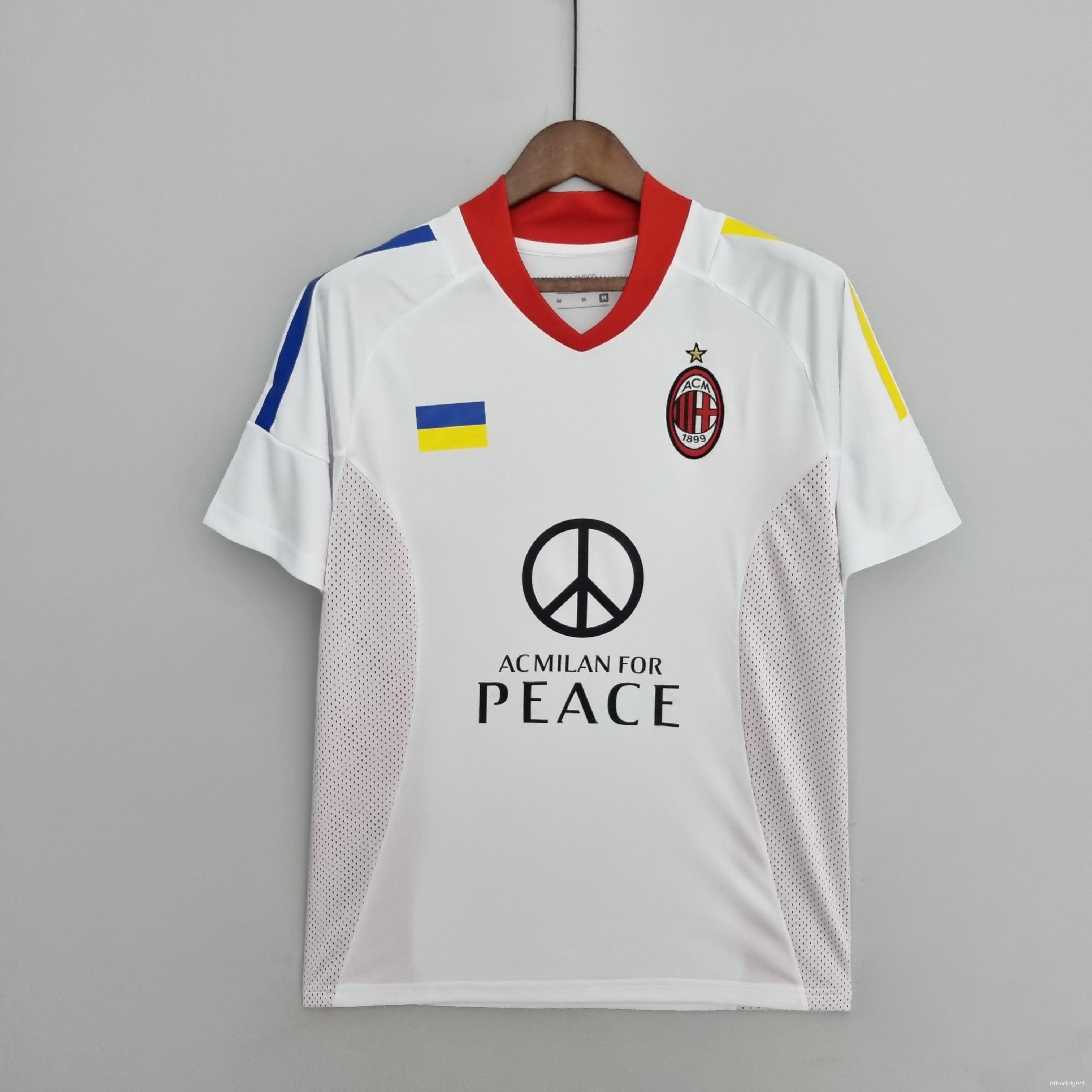 Retro 09/10 AC Milan Away White Jersey - Kitsociety