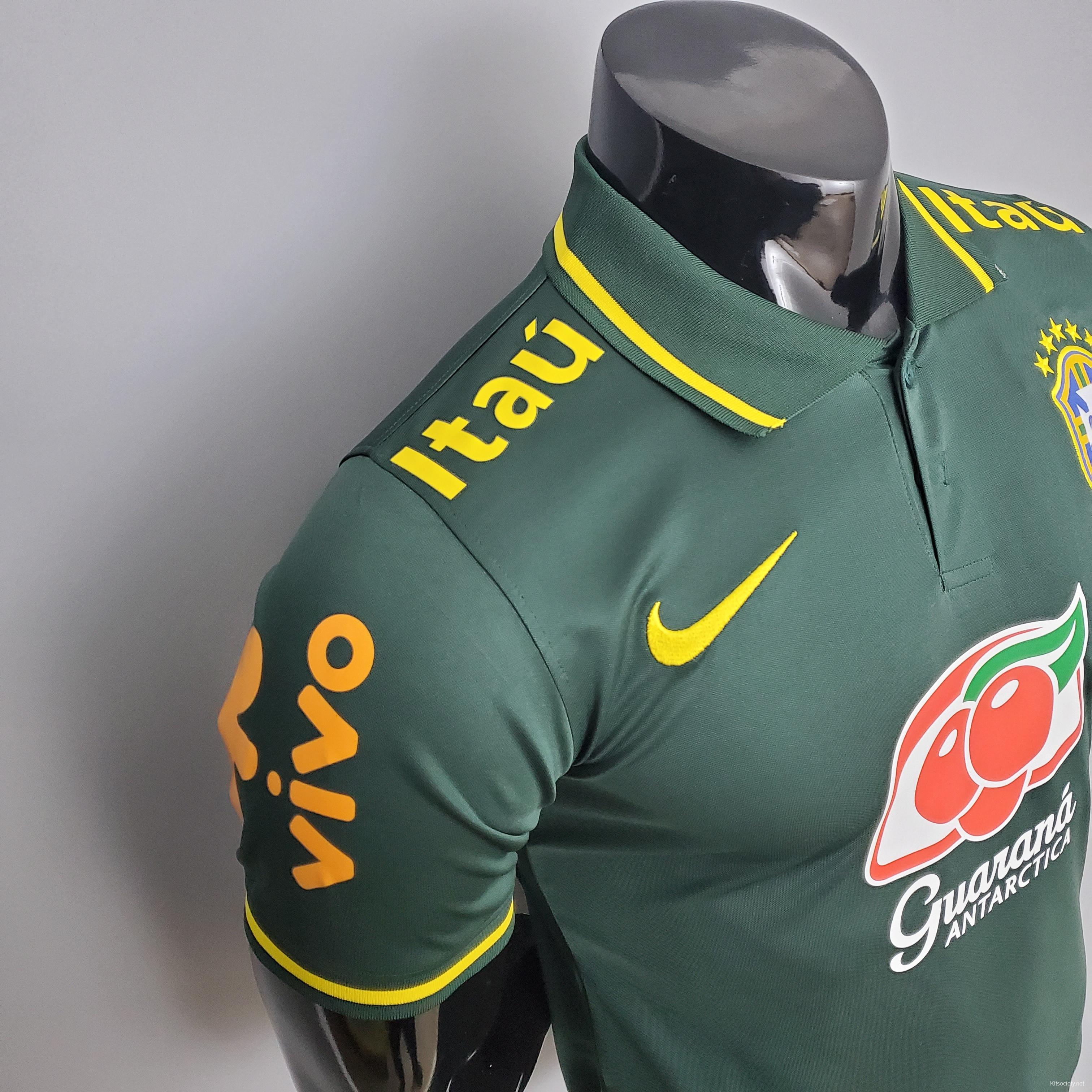 Brazil National Team 2018 Training Away Retro Shirt