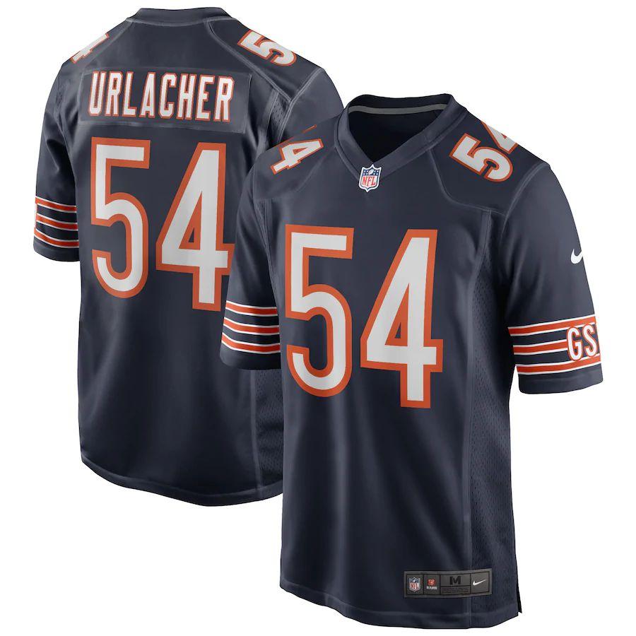 Men's Brian Urlacher Navy Retired Player Limited Team Jersey - Kitsociety