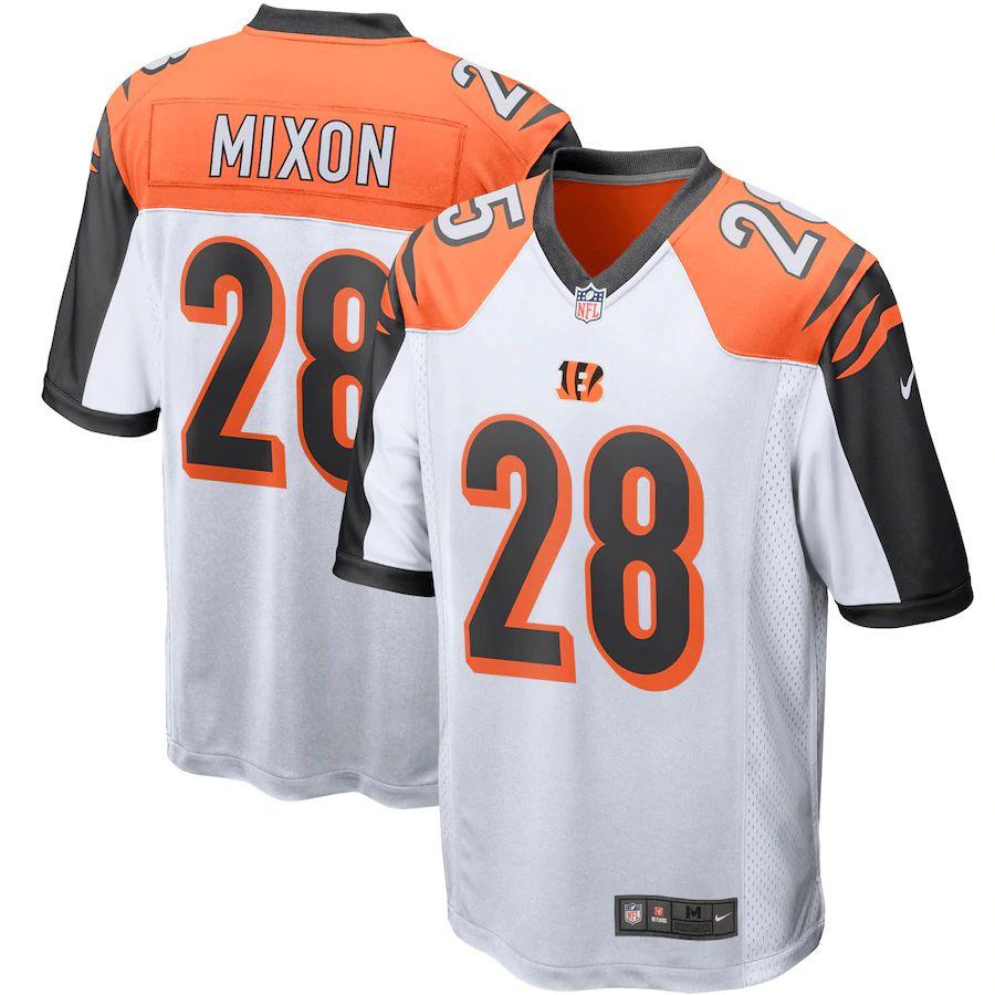 Men's Joe Mixon White Player Limited Team Jersey - Kitsociety