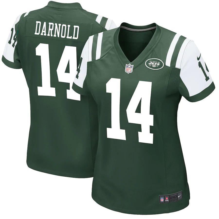 Women's Sam Darnold Green Player Limited Team Jersey - Kitsociety