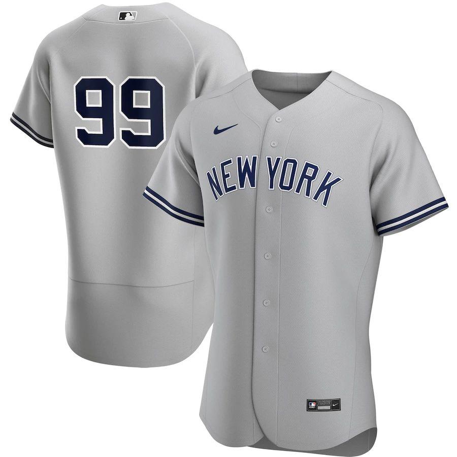Men's Aaron Judge Gray Road 2020 Authentic Player Team Jersey - Kitsociety