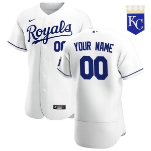 Men's White 2020 World Series Bound Custom Authentic Team Jersey