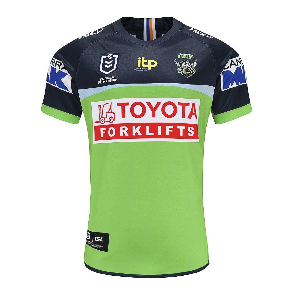 The 2021 Away Jersey is available for - Canberra Raiders