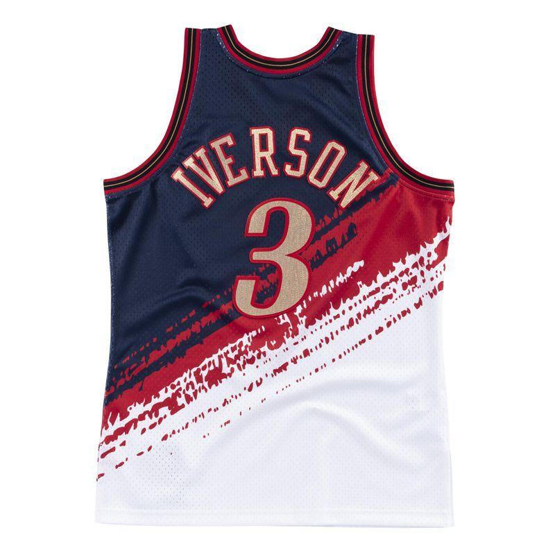 Men's Mitchell & Ness Allen Iverson White Eastern Conference