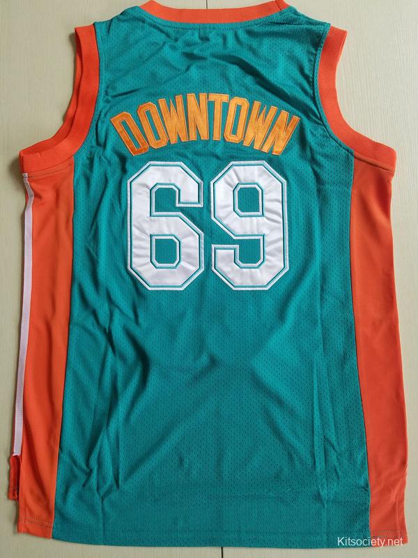 Downtown Funky Stuff Malone Flint Tropics Semi Pro Team Basketball Jersey