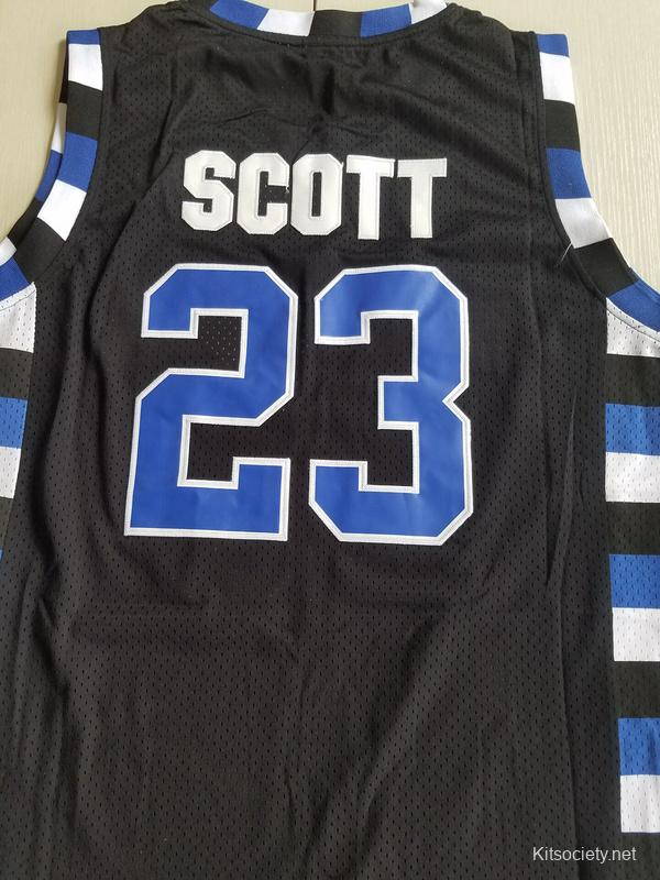 JordansSecretStuff Nathan Scott One Tree Hill TV #23 Ravens Basketball Jersey Custom Throwback Retro TV Show Jersey M