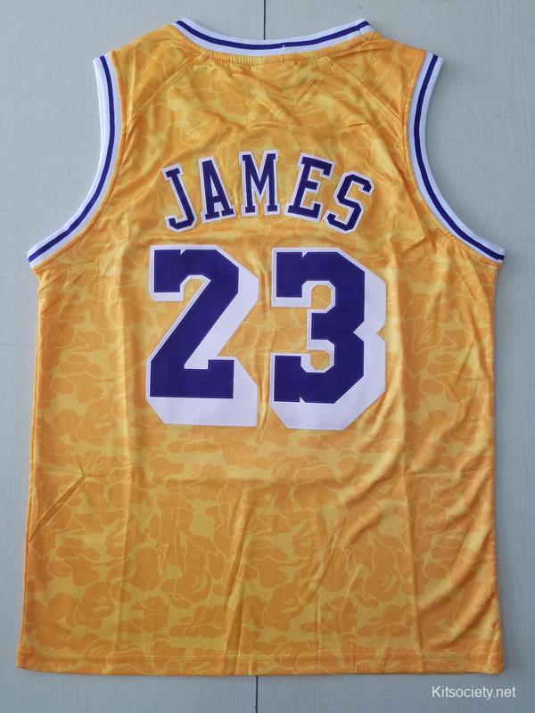 LeBron James Orange NBA Jerseys for sale