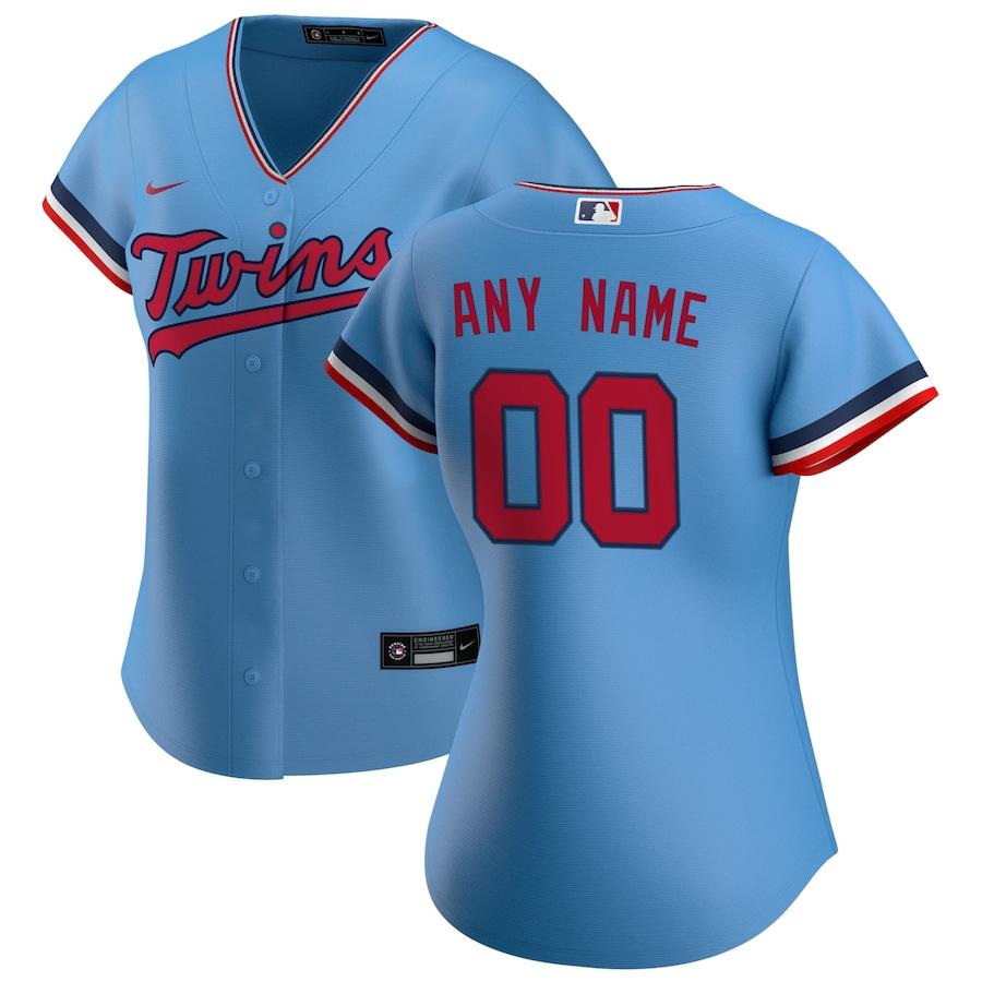 baby blue twins jersey
