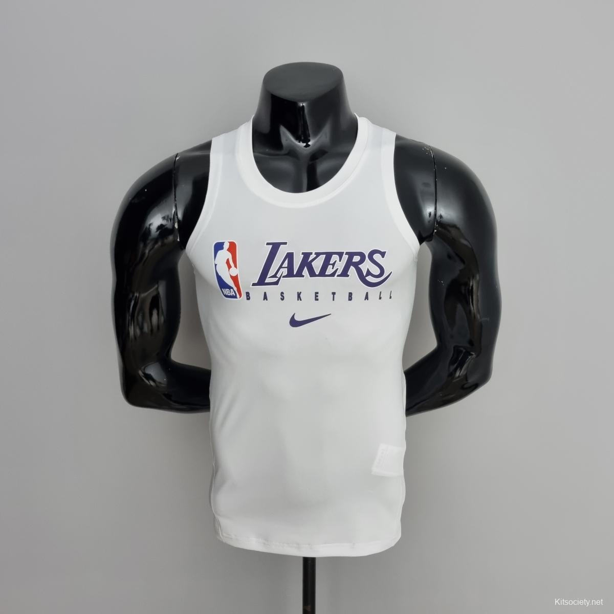 23 24 NBA Lakers Black Shorts - Kitsociety