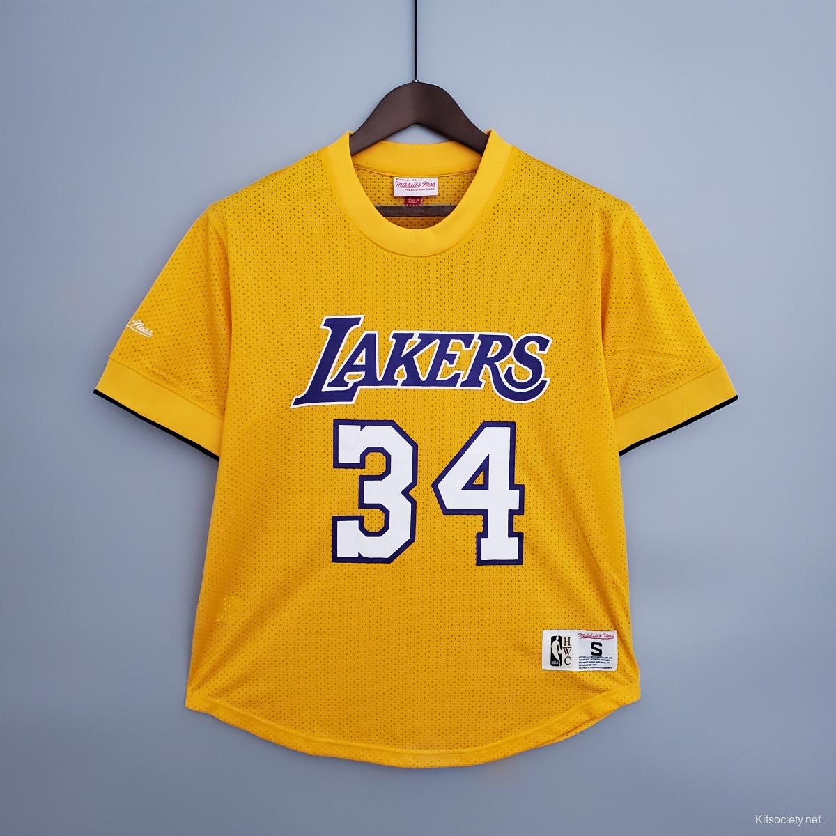 Los Angeles Lakers Western Conference T-Shirts By Mitchell & Ness