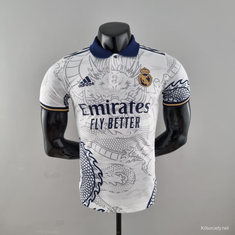 23-24 Real Madrid Dragon Pink Jersey - Kitsociety