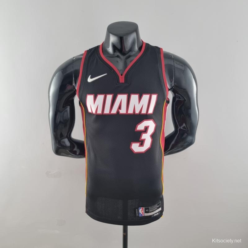 miamiheat black / white hot 75th Anniverary jerseys.