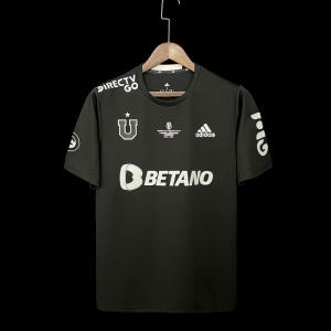 22/23 Colo Colo Commemorative Edition Black Gold Soccer Jersey - Kitsociety