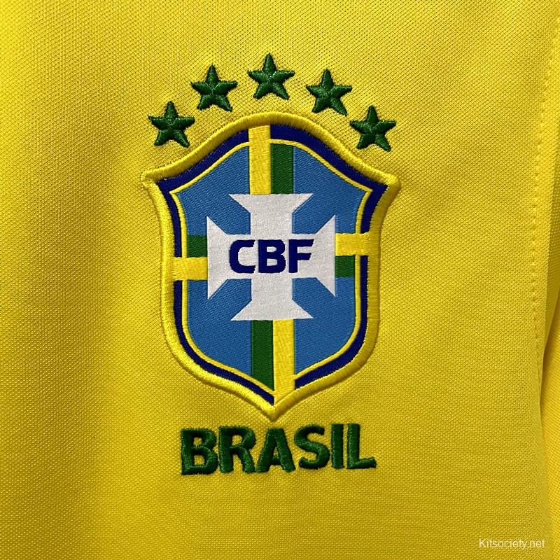 22/23 Brazil White Concept Jersey - Kitsociety