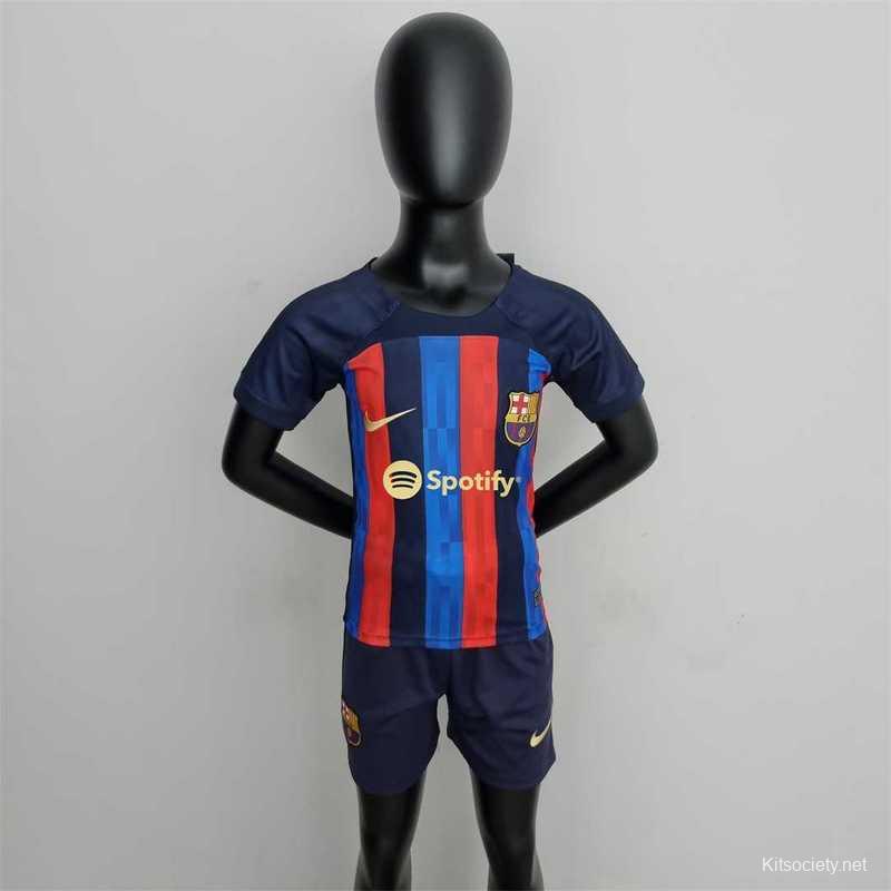 23-24 Barcelona Black Gold Special Edition Jersey - Kitsociety