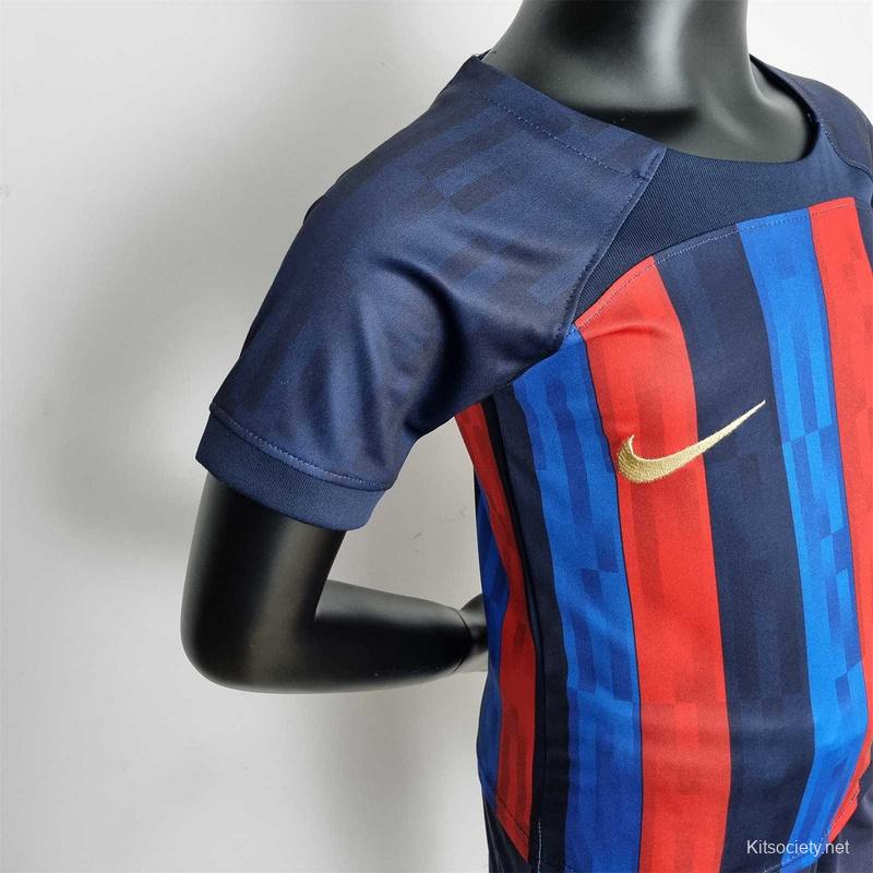 23-24 Barcelona Black Gold Special Edition Jersey - Kitsociety