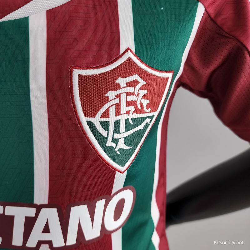 22/23 Fluminense Home Soccer Jersey - Kitsociety