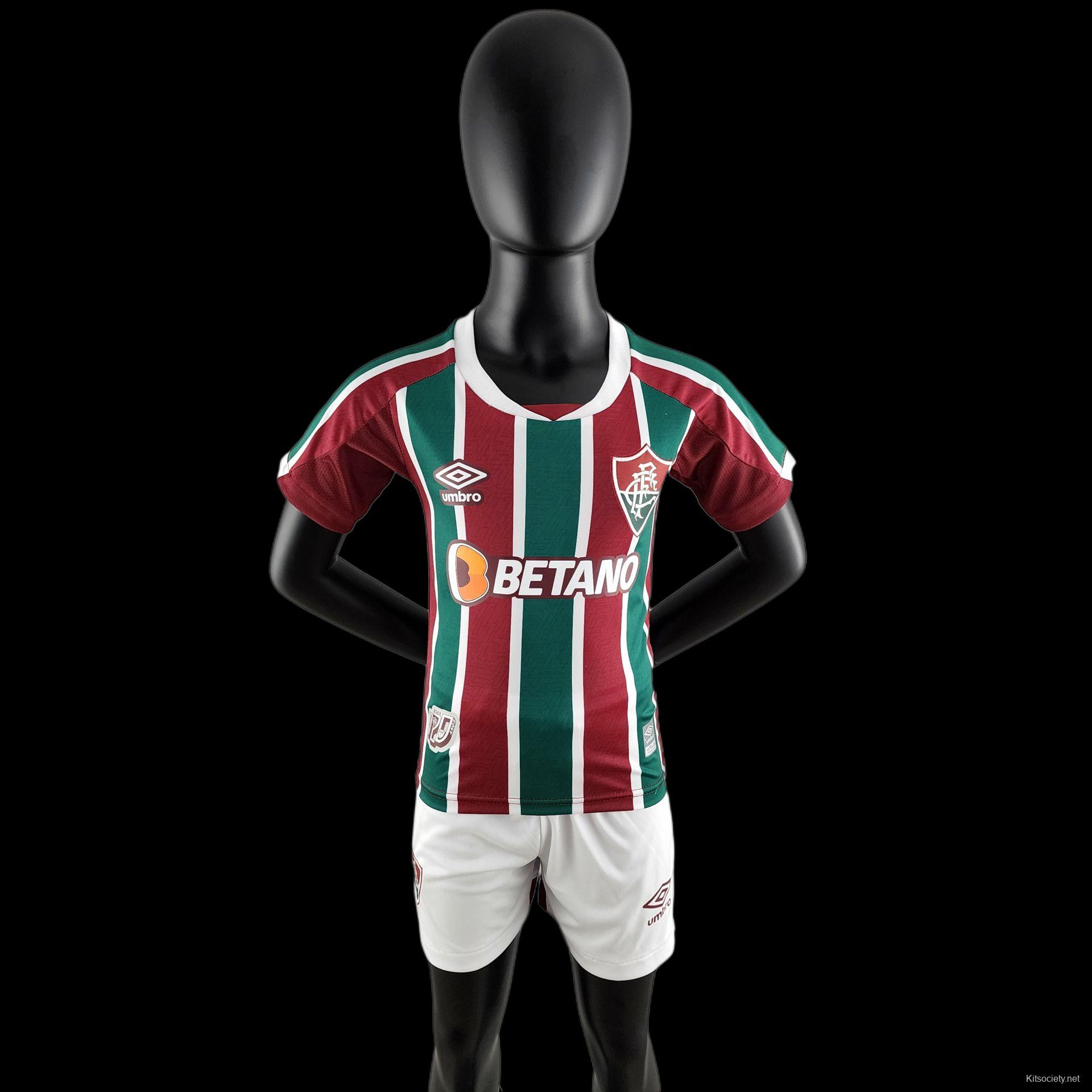 22/23 Fluminense Home Soccer Jersey - Kitsociety