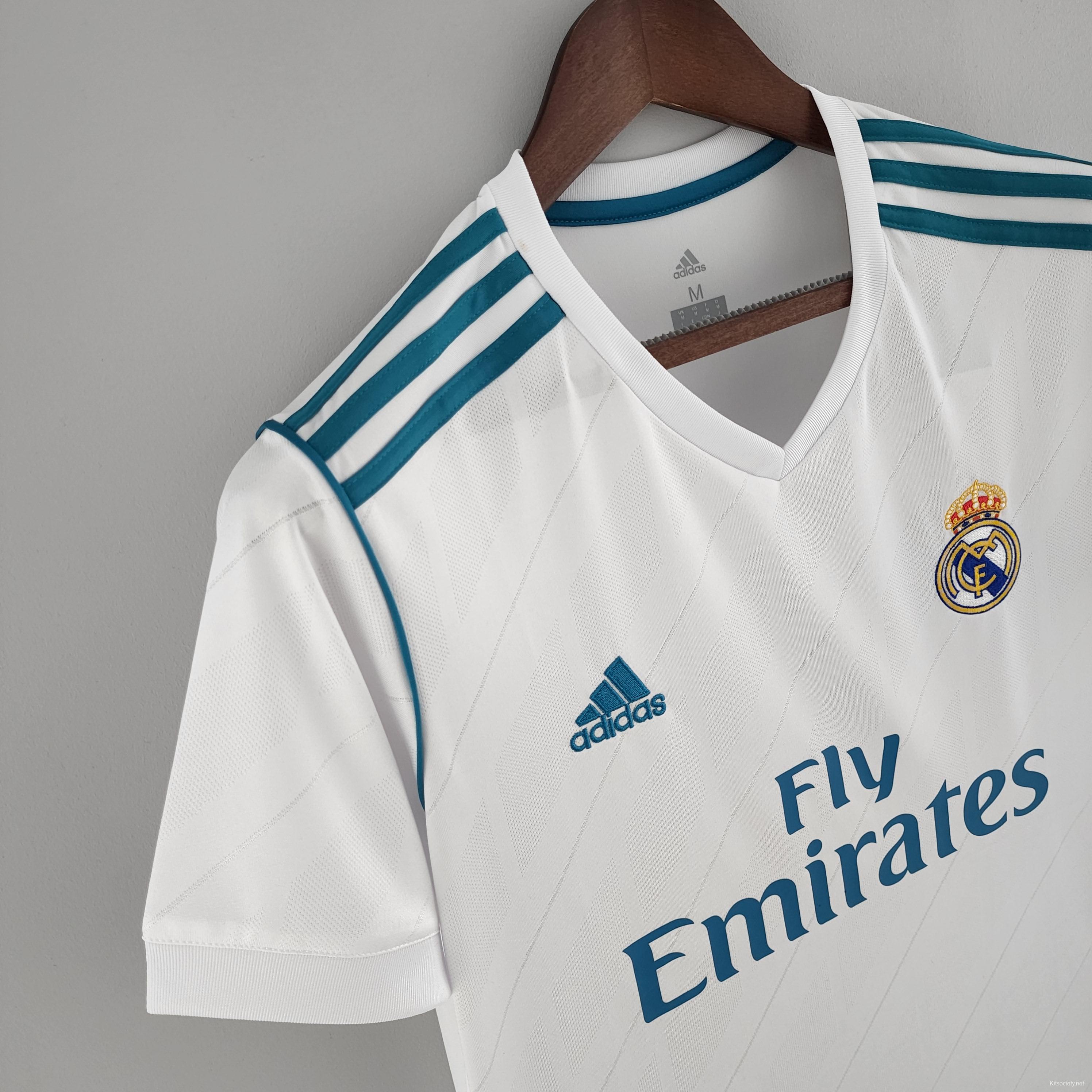 Real Madrid 17/18 Retro Home Jersey - Zorrojersey- Professional Custom Soccer  Jersey Online Store