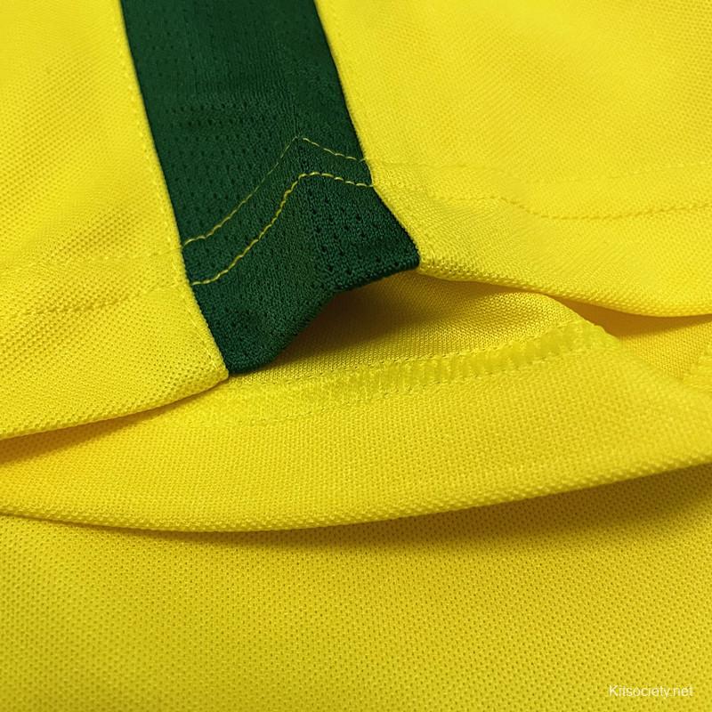 Retro 2002 Brazil away Soccer Jersey - Kitsociety