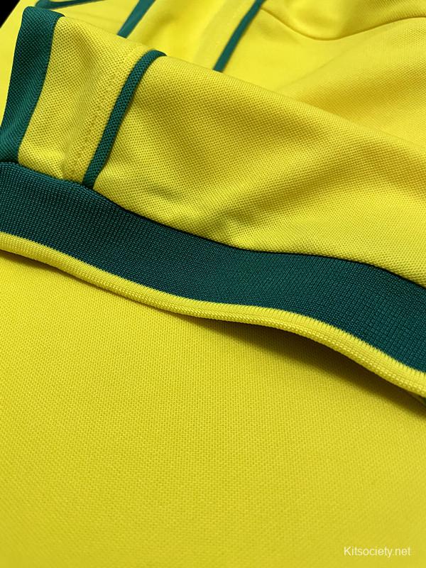 复制1998 Retro Brazil Soccer Jersey Home