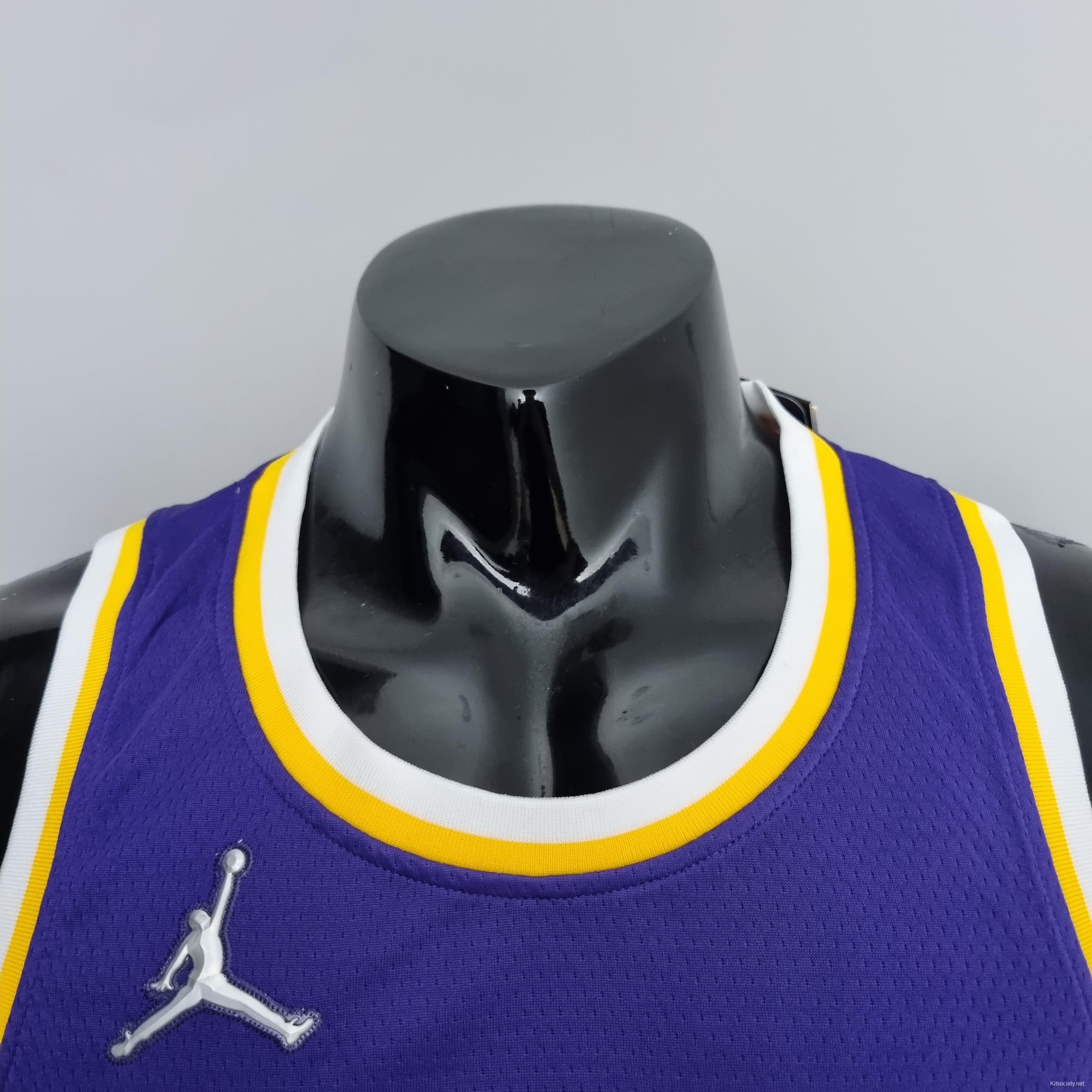 75th Anniversary Howard #39 Los Angeles Lakers Jordan Purple NBA