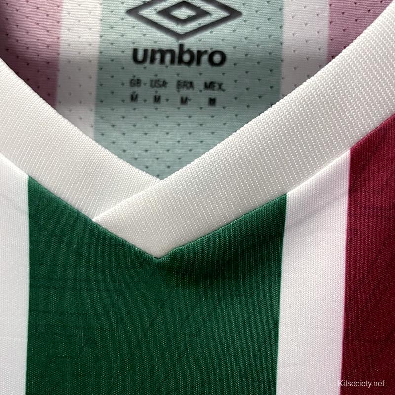 22/23 Fluminense Home Soccer Jersey - Kitsociety