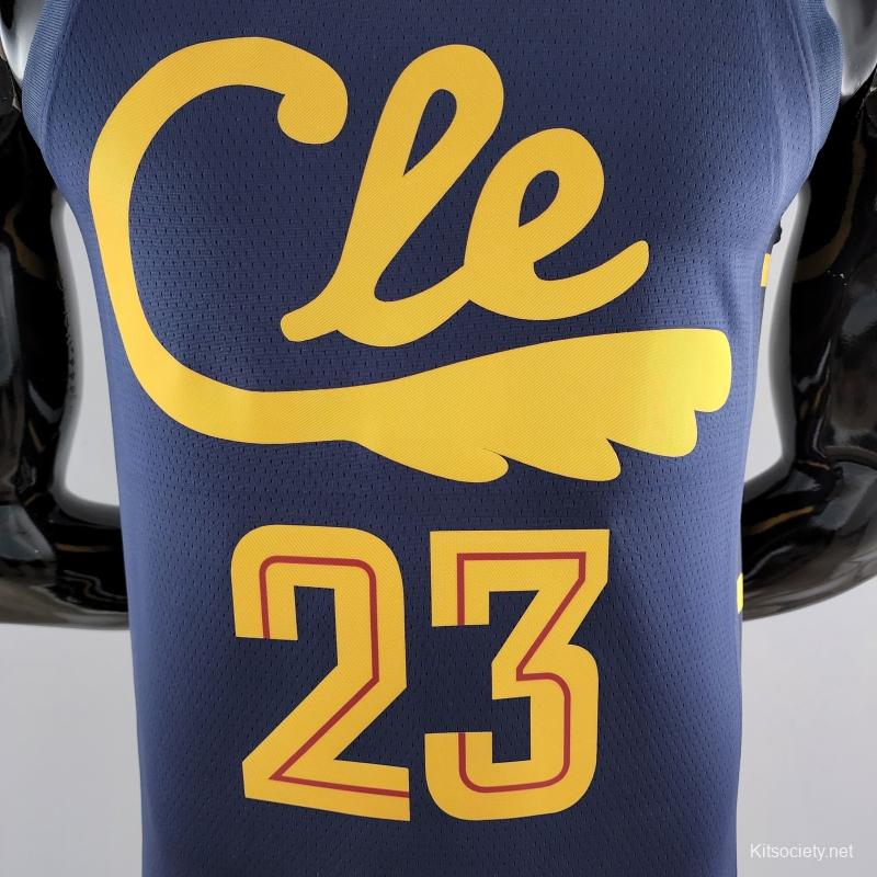 Cleveland Cavaliers JAMES #23 Striped NBA Jersey - Kitsociety