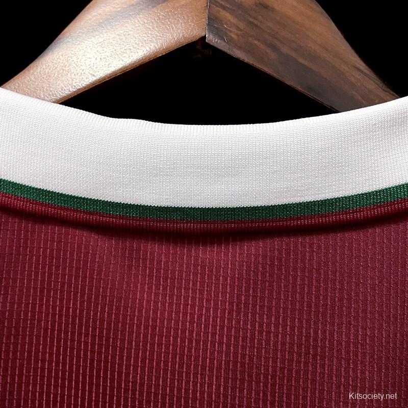 Retro 02-03 Fluminense Home Soccer Jersey - Kitsociety