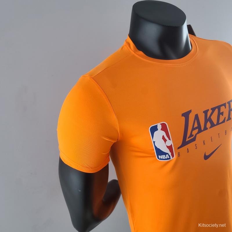 2022 NBA Lakers Orange T-Shirts#K000220 - Kitsociety