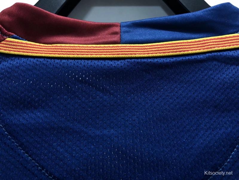 Fc Barcelona Home 08/09 Long Sleeve Jersey