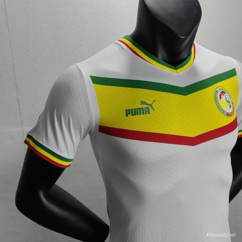 Senegal Soccer Jersey Home (Player Version) 2022