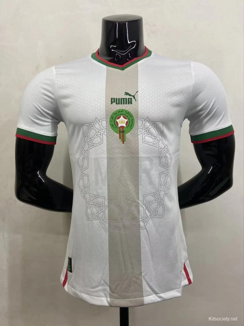 Morocco Away Jersey 2022 Player Version