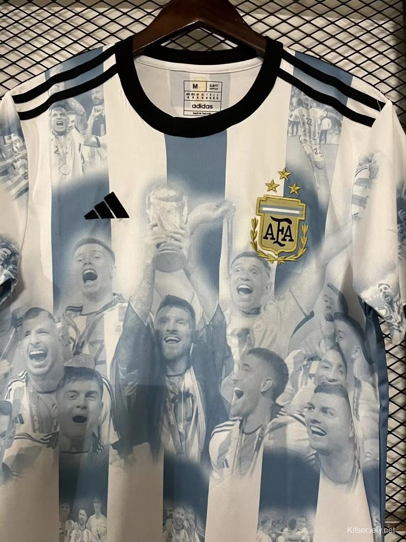 2022 Argentina Athletics Away Soccer Jersey - Kitsociety