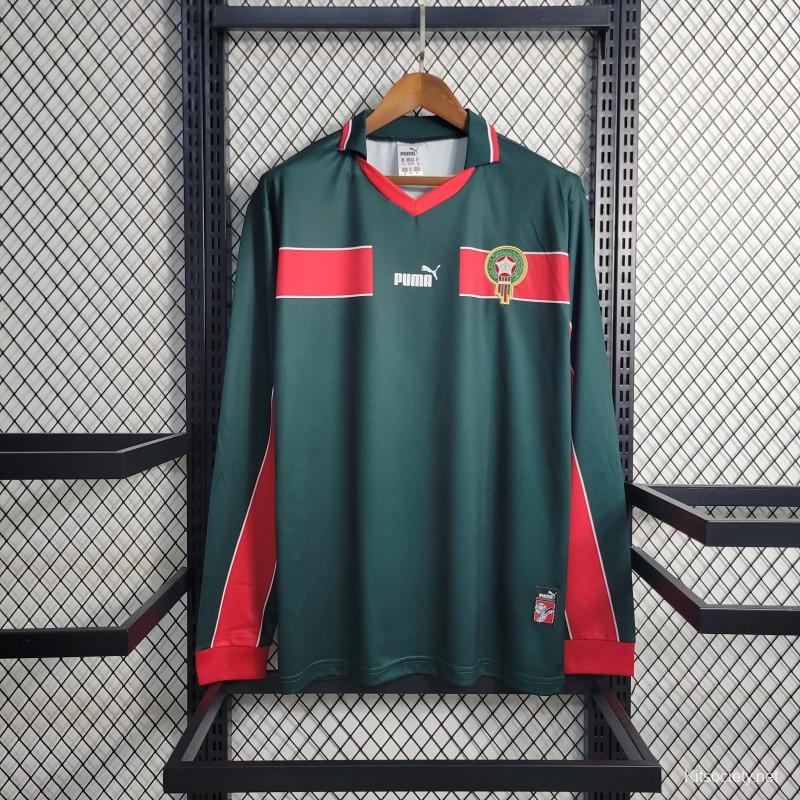 2022 Morocco Away Soccer Jersey - Kitsociety