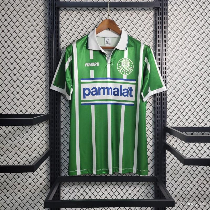 Palmeiras Home Football Jersey 1990/1991 Vintage Shirt Retro