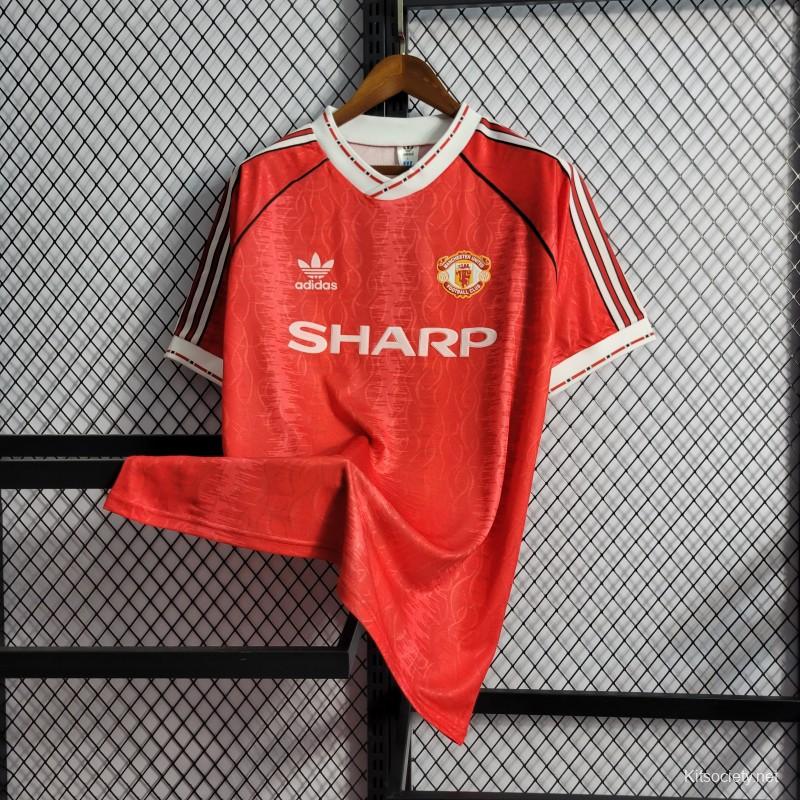 Manchester United 90 Home Jersey