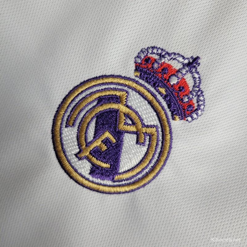 23-24 Real Madrid White POLO Jersey - Kitsociety