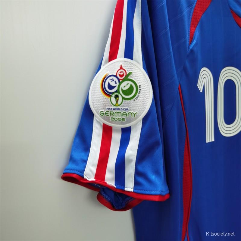 Retro 2006 France Home Jersey - Kitsociety