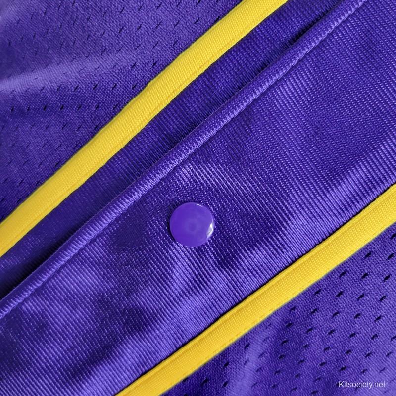 2023 Lakers Purple NBA Shorts