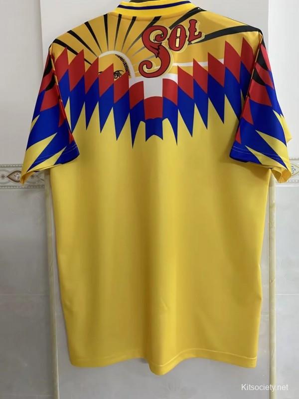 Retro 1995 Club America Home Soccer Jersey