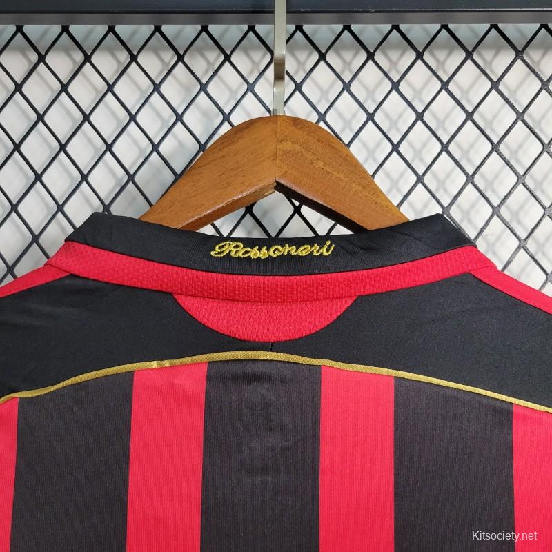 AC Milan Away Jersey Retro 2006/07 - Long Sleeve