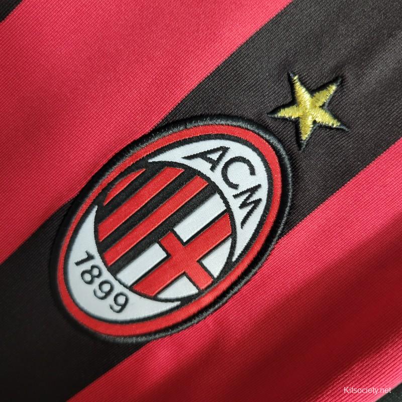 2009/2010 AC Milan Home Retro Football Jersey – Migrantes World Club