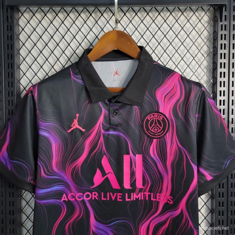 22-23 PSG Special Edition Black Gold Player Jersey