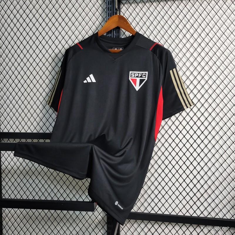 23-24 Sao Paulo Home Jersey - Kitsociety